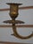 Pair of Bronze 3 Candle Wall Sconces Louis XV Style For Sale - Image 9 of 10