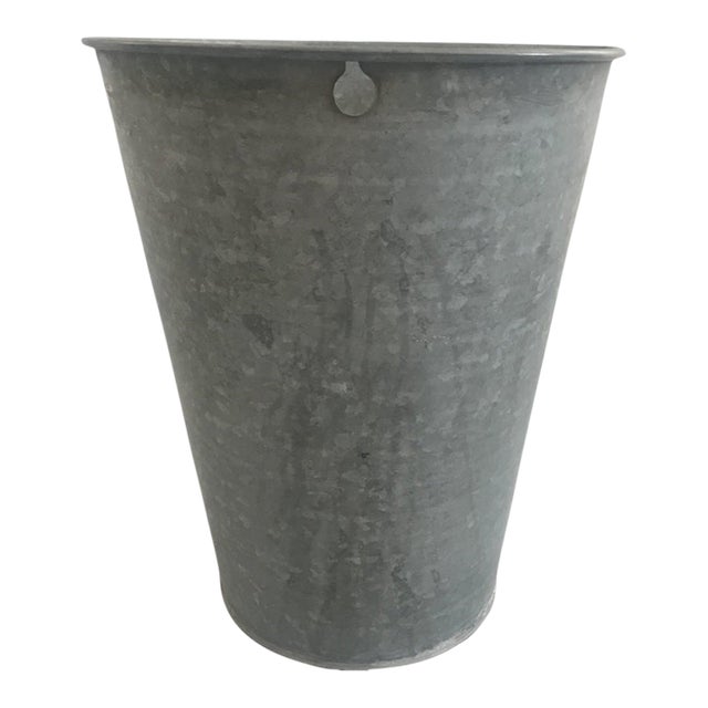 Vintage New England Maple Sap Bucket/Flower Vase For Sale