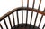 Antique English Ash Comb Back Windsor Chair For Sale - Image 3 of 14
