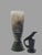Extremely rare alabaster and bronze vase from the Cisti series created by Annibale Oste in 2009. Limited edition. Annibale...