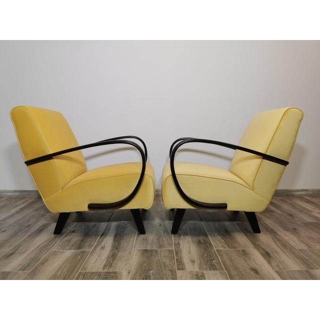 Set of Armchairs by Jindrich Halabala, 1940s For Sale - Image 14 of 18