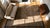 1890s Camel Log Cabin Folk Art American Hooked Rug 4' 5' 'X 4' 5'' Wowen Wool Carpet For Sale - Image 15 of 16