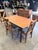 Mid-Century Dining Table from Gordon Russell and Danish Teak Chairs from Dyrlund, 1960s, Set of 5 For Sale - Image 6 of 9