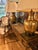 This pair of vintage Paul Hanson hammered brass table lamps, crafted in the United States circa 1960. The ginger jar style...