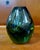 Signed 1968 Dominick Labino Emerald Green Luster Studio Art Glass Vase For Sale In Los Angeles - Image 6 of 16