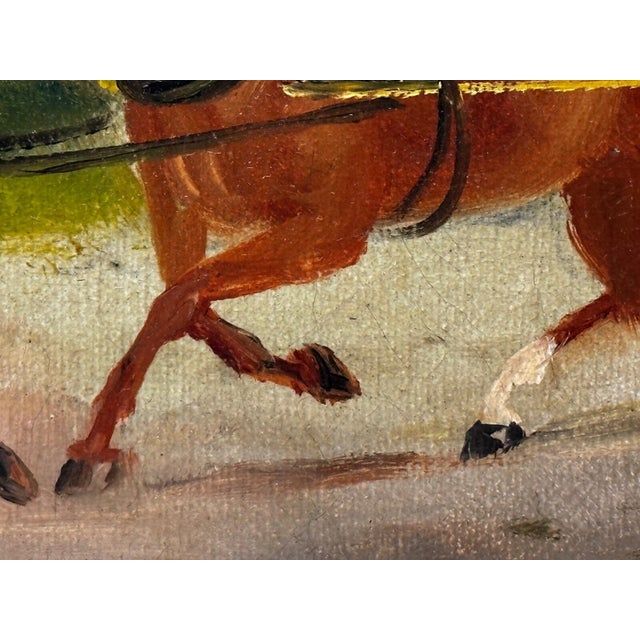 1900 - 1909 1908 Philip H. Rideout British Edwardian Coaching Scene Going to Fair Oil Painting For Sale - Image 5 of 18