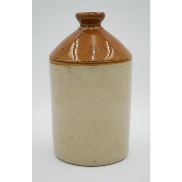 English Stoneware Jug Flower Vase For Sale - Image 5 of 12
