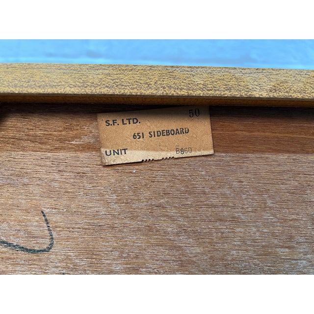 Mid 20th Century Teak Sideboard by Stonehill Furniture in England. For Sale - Image 18 of 18