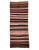 Textile 1960s Vintage Striped Turkish Kilim Rug- 4′7″ × 11′7″ For Sale - Image 7 of 7