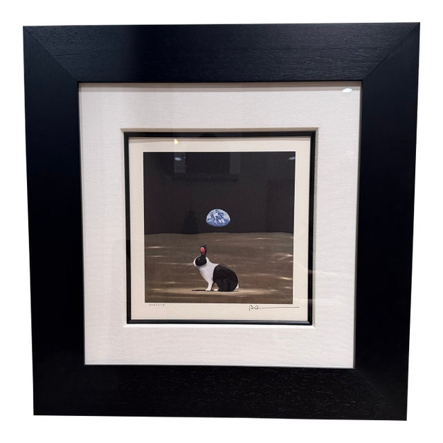 Robert Deyber ‘Hare Out of Place 1’ Signed Numbered Framed Lithograph Whimsical Contemporary For Sale