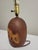 Vintage 1970s Kohler Sculptural Burl Wood Lamp With Pierced Copper Shade For Sale In Dallas - Image 6 of 18