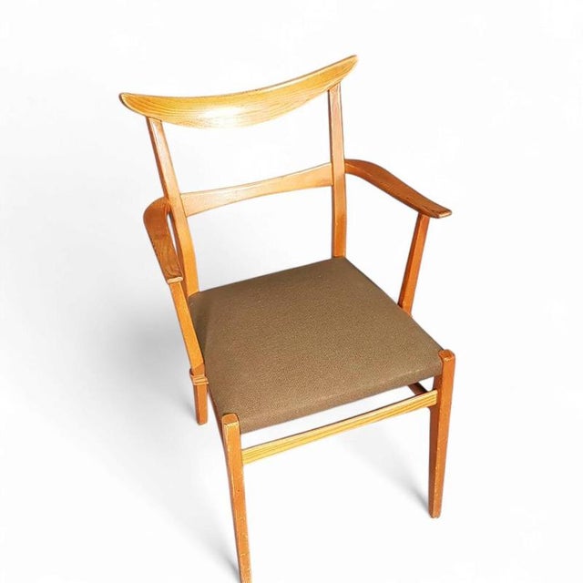 German Cow Horn Dining Armchairs from Lübke, 1950s, Set of 4 For Sale - Image 6 of 14