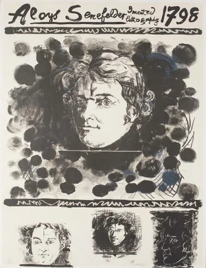 Graham Sutherland - Portrait - Original Lithograph - 1972