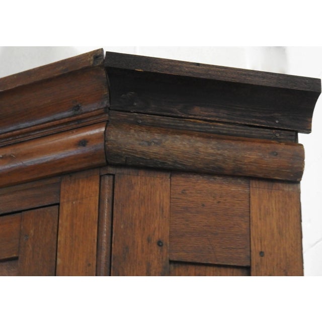 Mid 19th Century Mid-19th Century American Corner Cabinet For Sale - Image 5 of 11