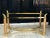 Wood Italian Brass Faux Elephant Tusk Dining Table Style After Tommaso Barbi For Sale - Image 7 of 10