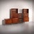 1950s Mid-Century Italian Modular Wall System attributed to Vittorio Dassi, 1950s, Set of 7 For Sale - Image 5 of 17