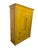 Antique Yellow Tuscan Pantry Cabinet, 1890s For Sale - Image 6 of 6