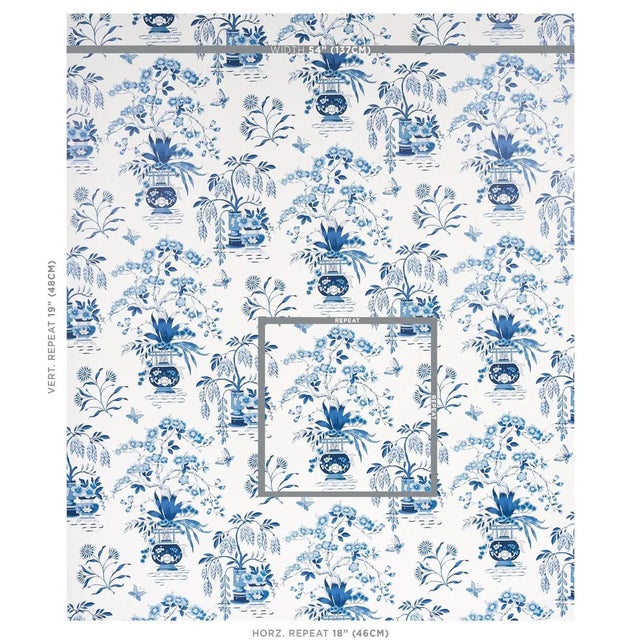 Traditional motifs come out to play in Ming Vase, a cheerful chinoiserie wallcovering that evokes a a happy mood. Also...