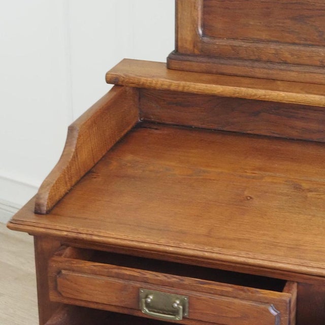 Antique Chest of Drawers with Mirror Top, 1890s For Sale - Image 5 of 18