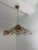 Large Murano Glass and Brass Chandelier from La Murrina, 1970s For Sale - Image 9 of 16