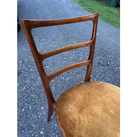 Set of 6 Italian Inspired Polish Dining Chairs, Mid-20th Century, 1960 For Sale - Image 13 of 13