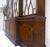 Large 8' Wide Mahogany Two Part individual Glass Panels Breakfront MINT For Sale - Image 6 of 12