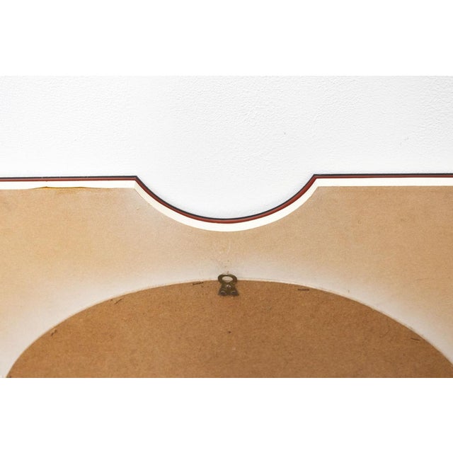 Brown Copper Glass Wall Mirror by Giannobi, Italy, 1980s For Sale - Image 8 of 11