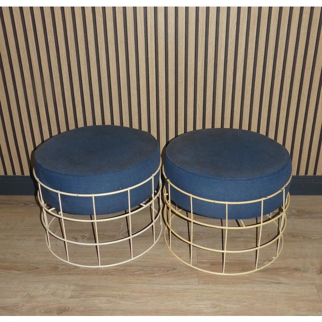 Set of T1 Wire Stool Stools by Verner Panton for Plus Linje, 1960s For Sale - Image 18 of 18
