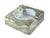 1970s Mid 20th Century Brutalist Glass Ashtray With Metropolitan Detail For Sale - Image 5 of 13