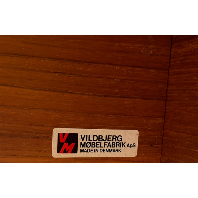 Vintage Danish Teak End Tables by Vildbjerg Møbelfabrik For Sale - Image 13 of 14