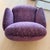 Interlude Home Laurent Lounge Swivel Chair With Custom Kravet Fabric For Sale In Washington DC - Image 6 of 8