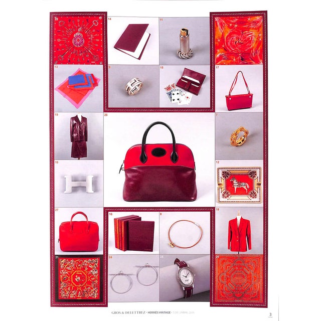 White Hermès Paris Vintage Auction Catalog 2016 For Sale - Image 8 of 15