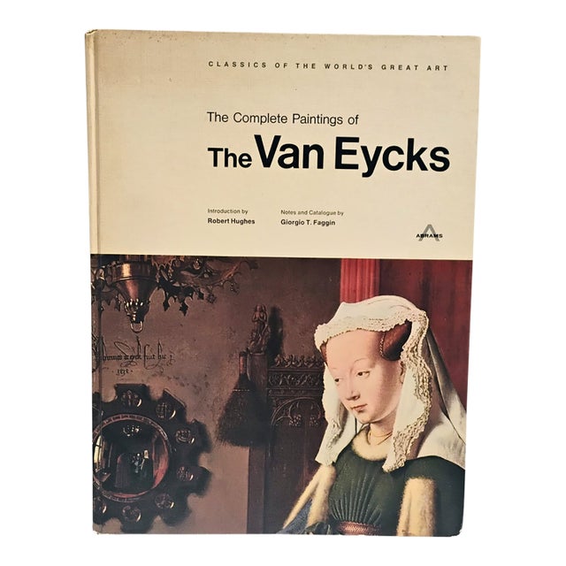 Vintage Hardcover the Complete Paintings of the Van Eycks 1968 World Art Classics For Sale