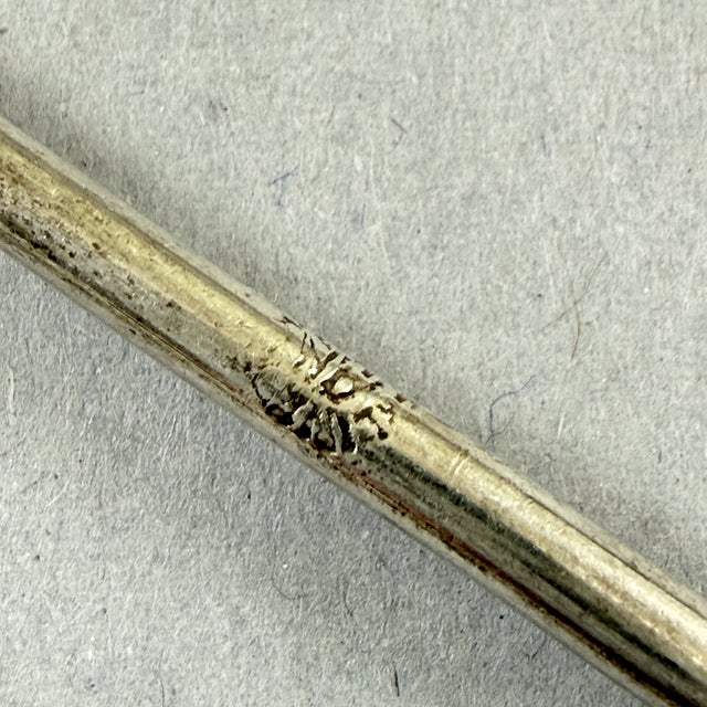 Silver Mexican Sterling Silver Highball or Iced Tea Sipping – Stirring Straws, Set of 4 For Sale - Image 8 of 9