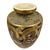 This item is a Japanese Export Satsuma earthenware vase, heavily decorated with gilt and raised enamel detailing (moriage...