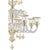 Ornate Murano Glass Chandelier with Refined Gold Trimming by Simoeng For Sale - Image 4 of 9