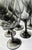 Grey Smoke Goblets- Set if 6 For Sale - Image 6 of 11