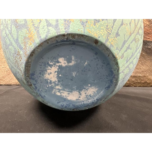 1990s Large Antique French Ceramic Vase, 1990 For Sale - Image 5 of 7