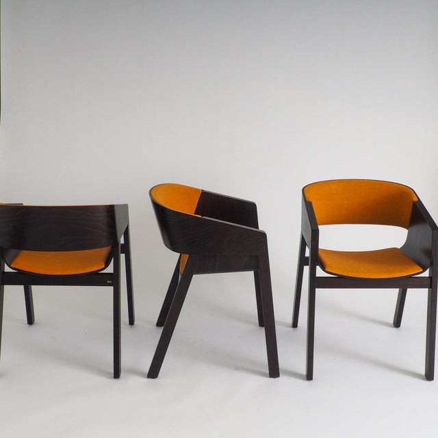 Wood Merano Armchairs by Alexander Gufler for TON, 1990s, Set of 4 For Sale - Image 7 of 13