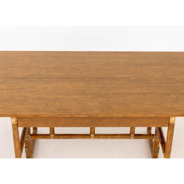 Wood Lyda Levi X McGuire Company Gate Leg Console Table For Sale - Image 7 of 11