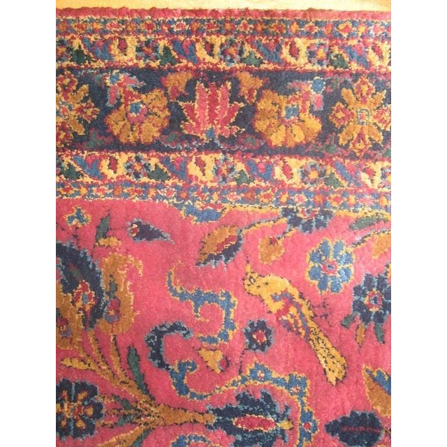19th Century Zabihi Collection Magnificent Superfine Persian Silk Kashan Rug - 1'6" x 5'3" For Sale In New York - Image 6 of 8