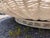 Modern Round Wicker Outdoor Patio Daybed With Sunbrella Pillows Dedon For Sale - Image 11 of 12
