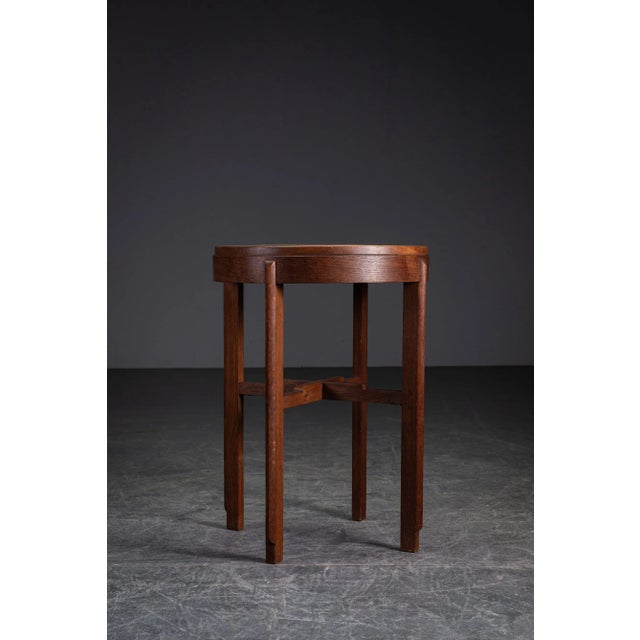 1930s Amsterdamse School Side Table, 1930s For Sale - Image 5 of 14