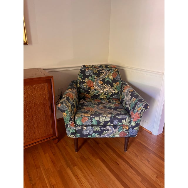 Pair MCM Dragon Chairs For Sale - Image 9 of 10