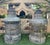 Nautical Vintage Pair Perko Galvanized Steel Uss Missouri Battleship Anchor Lights – Clear Lens – Circa 1940 For Sale - Image 3 of 12