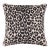 Schumacher Iconic Leopard 18" Pillow in Ebony/Natural For Sale