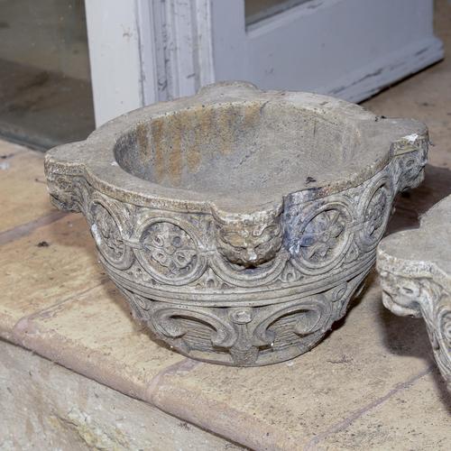 Baroque Style Mortar in Clay For Sale - Image 4 of 8