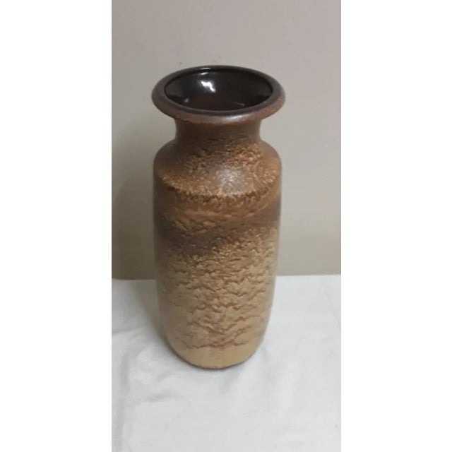 Vintage German Ceramic Vase by Scheurich, 1980s, in Very Good conditions. Designed 1980 to 1989 This piece has an...