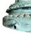 Monumental Classical Tiered Fountain With Shell Basins – Verdigris Patina – 11 Ft Tall For Sale - Image 10 of 10
