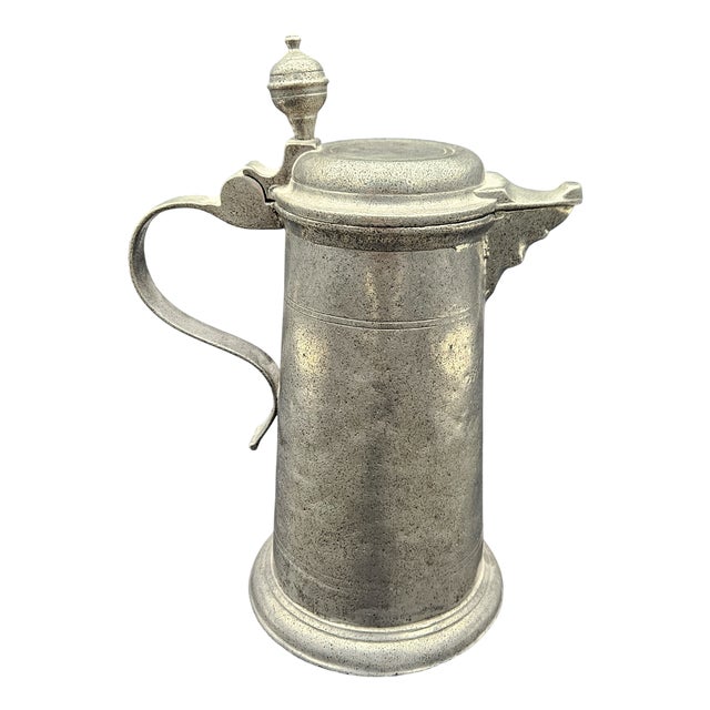 Antique Jug in Pewter For Sale
